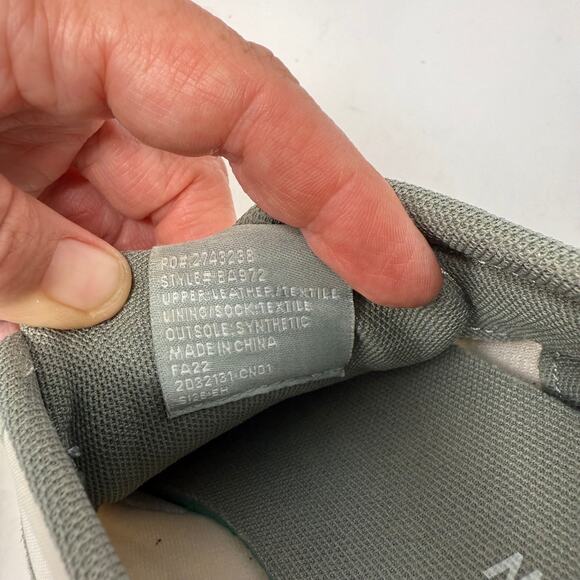 J. Crew Light Mint Green Color Block Brogue Suede Trainer Sneakers Womens Size 6 - Picture 10 of 11